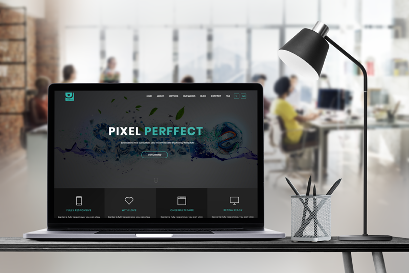 PROFESSIONAL DEMIO ASSISTANT WEBSITE IN THE DESIGN INDUSTRY